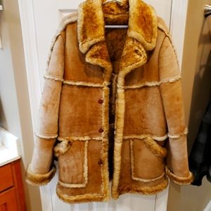 Genuine lambs wool Coat